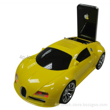 Mini Bugatti Car Shape Speaker with iPhone 4S Dock (BOC201)